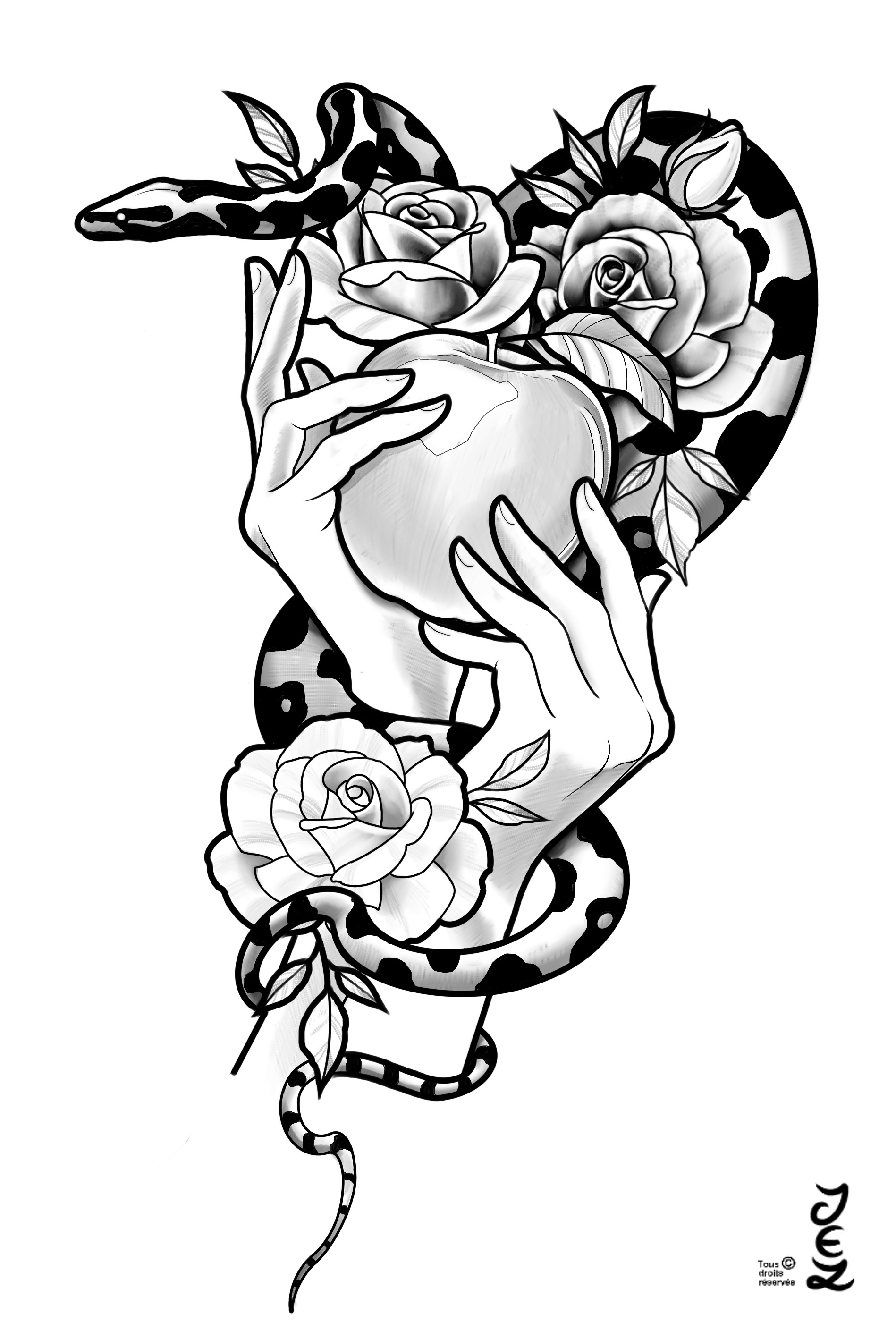 tatouage de déesses mythologiques